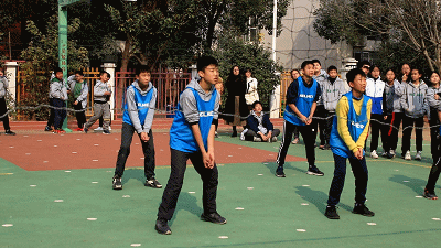 林待秋梧桐湖学校排球精神,永不落幕(图2) 图片